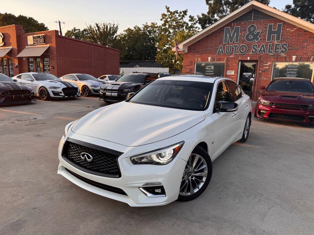 used 2018 INFINITI Q50 car, priced at $18,999