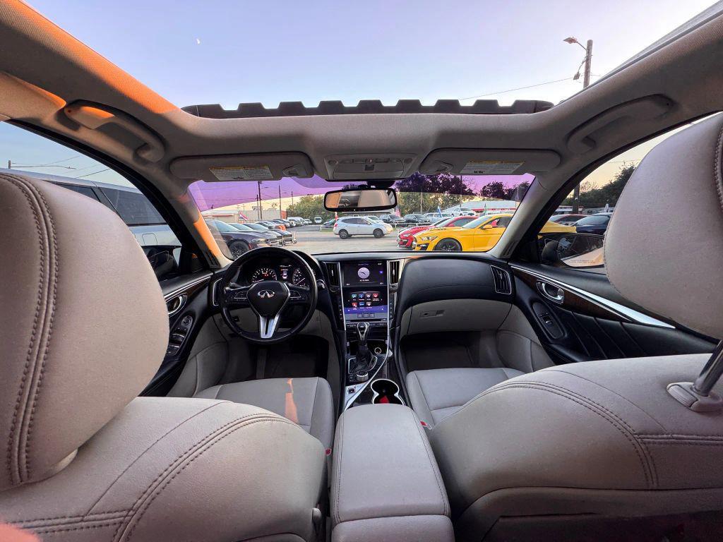 used 2018 INFINITI Q50 car, priced at $18,999