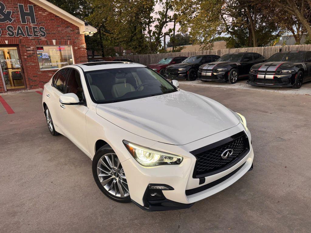 used 2018 INFINITI Q50 car, priced at $18,900