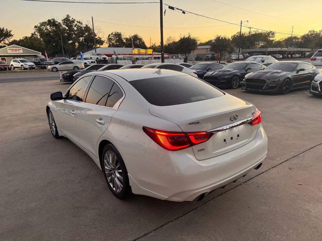 used 2018 INFINITI Q50 car, priced at $18,900