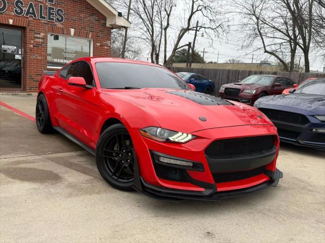 used 2018 Ford Mustang car, priced at $17,499