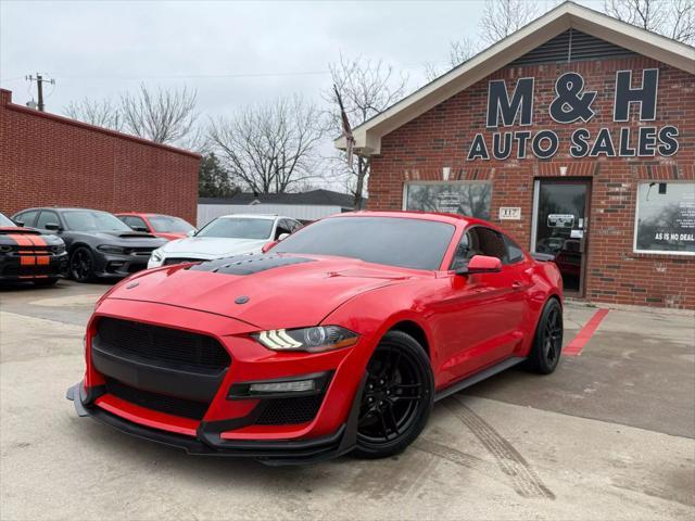 used 2018 Ford Mustang car, priced at $17,499