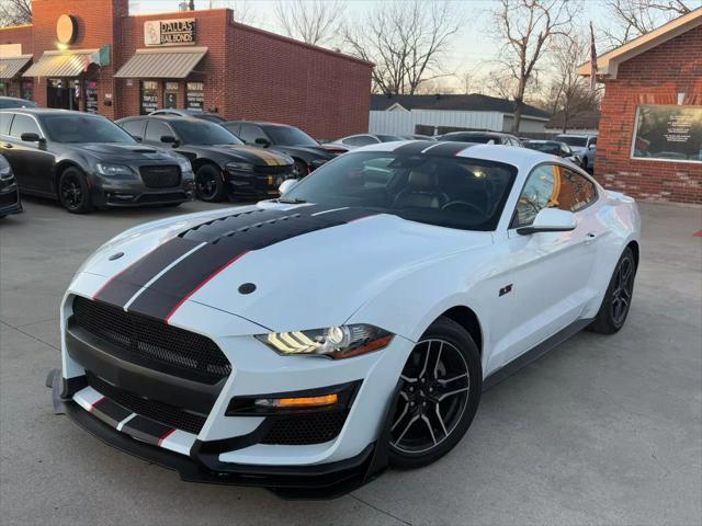 used 2021 Ford Mustang car, priced at $18,999