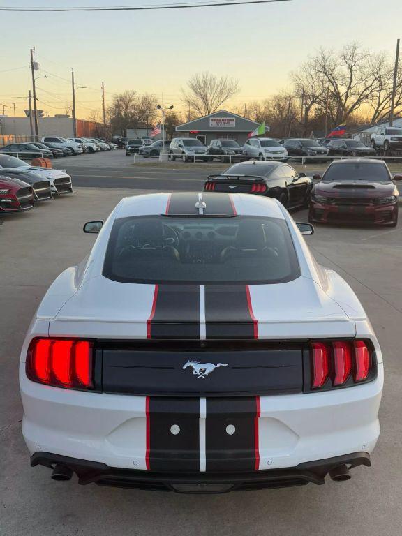 used 2021 Ford Mustang car, priced at $18,999