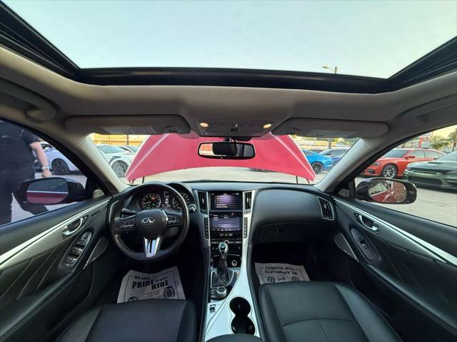 used 2022 INFINITI Q50 car, priced at $19,999
