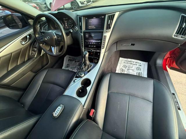 used 2022 INFINITI Q50 car, priced at $19,999