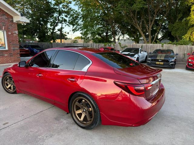 used 2022 INFINITI Q50 car, priced at $19,999