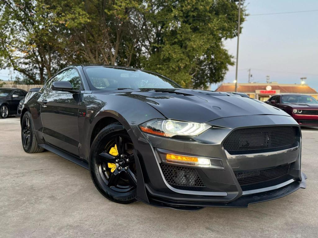 used 2018 Ford Mustang car, priced at $19,500