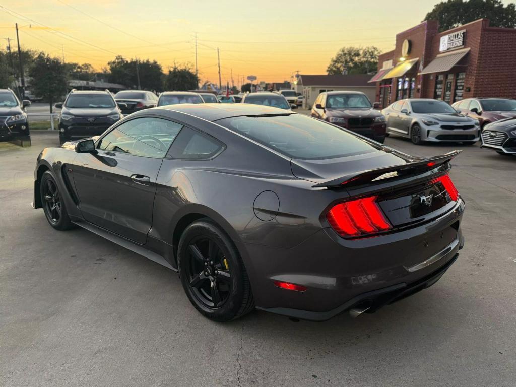 used 2018 Ford Mustang car, priced at $19,500