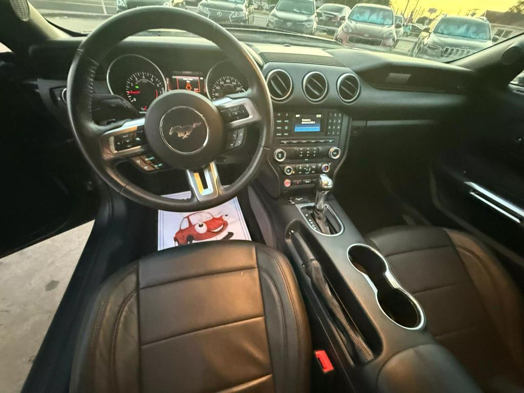 used 2018 Ford Mustang car, priced at $19,500