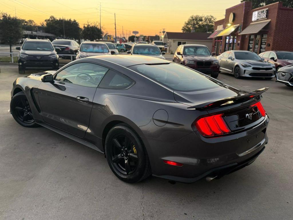 used 2018 Ford Mustang car, priced at $19,500