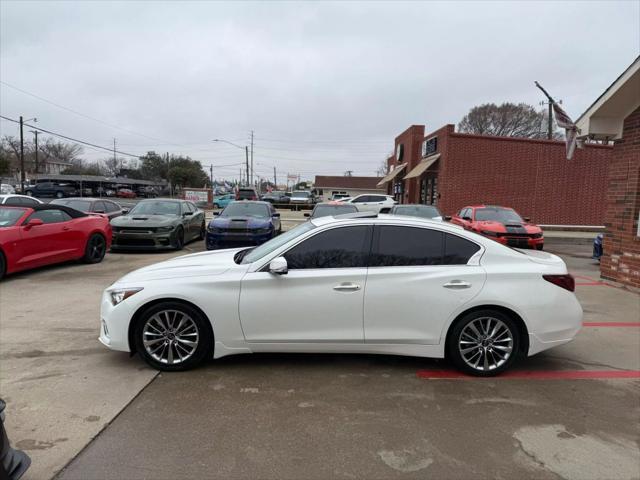 used 2023 INFINITI Q50 car, priced at $19,999