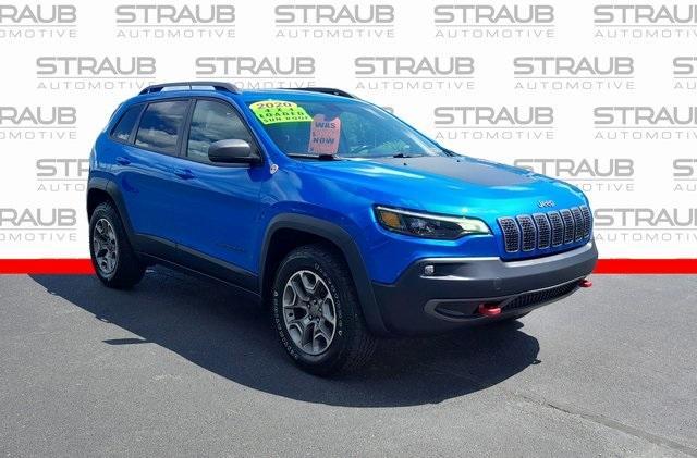 used 2020 Jeep Cherokee car, priced at $20,299
