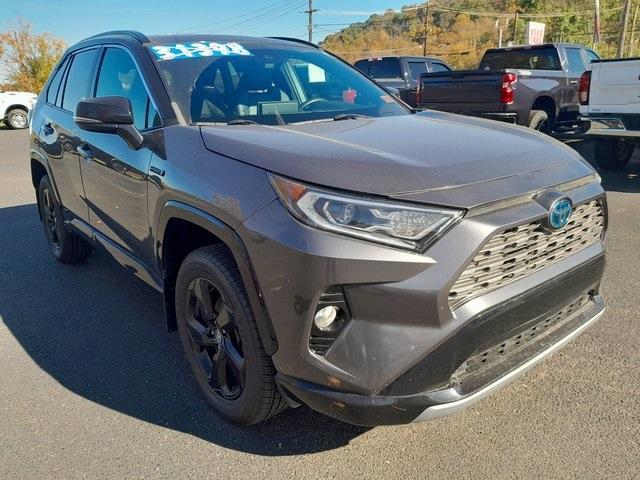 used 2021 Toyota RAV4 Hybrid car, priced at $28,036