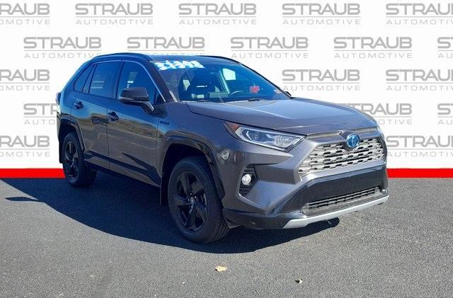used 2021 Toyota RAV4 Hybrid car, priced at $28,036