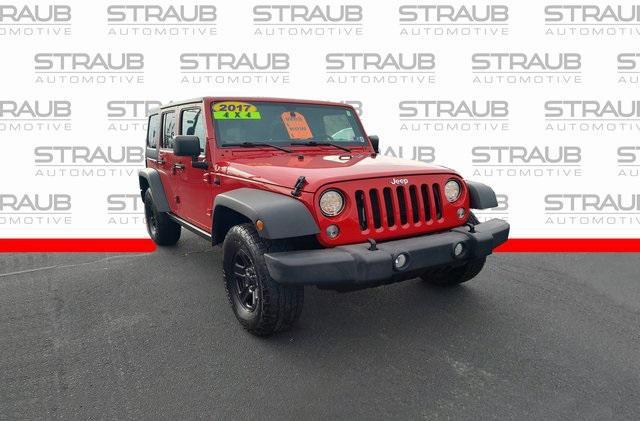 used 2017 Jeep Wrangler Unlimited car, priced at $18,901