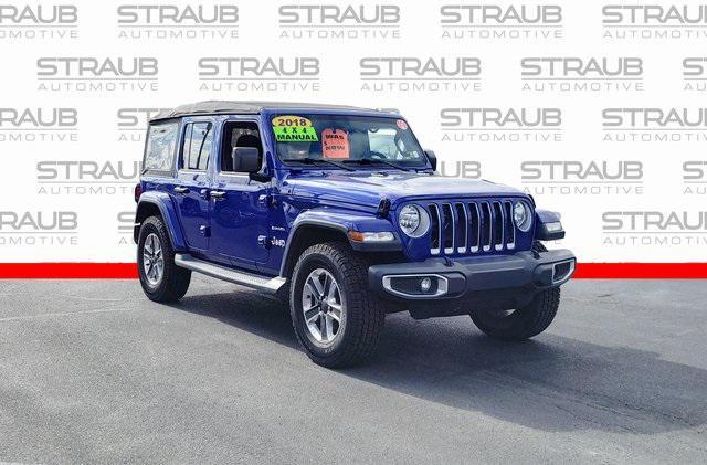 used 2018 Jeep Wrangler Unlimited car, priced at $26,939