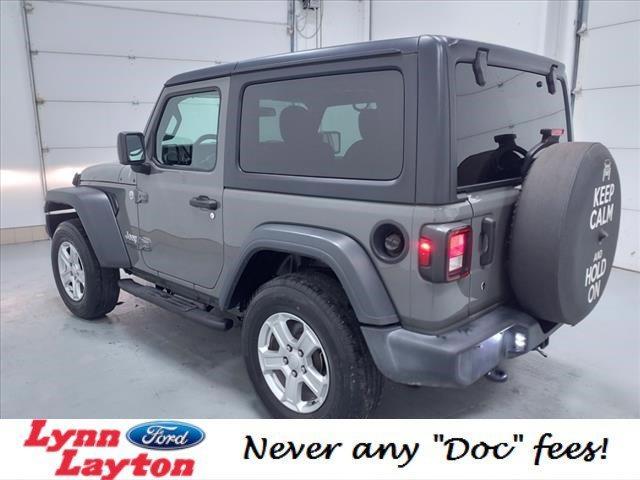 used 2020 Jeep Wrangler car, priced at $29,900