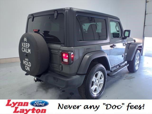 used 2020 Jeep Wrangler car, priced at $29,900