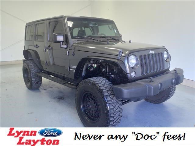 used 2017 Jeep Wrangler Unlimited car, priced at $23,900