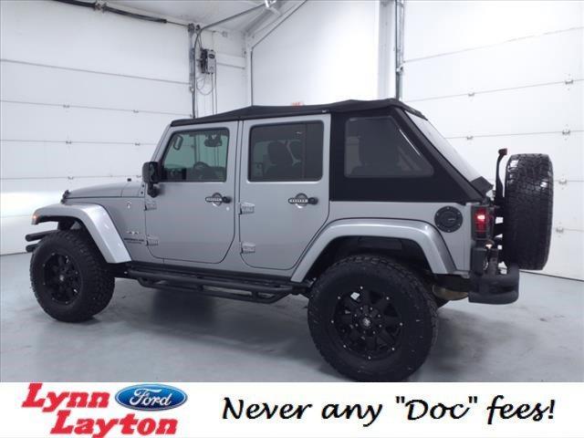 used 2017 Jeep Wrangler Unlimited car, priced at $27,900