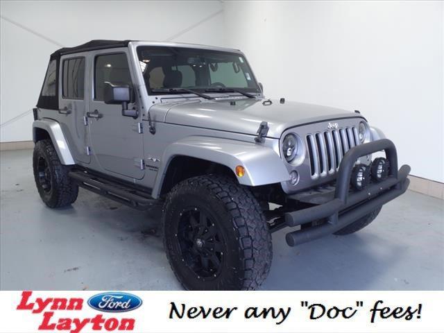 used 2017 Jeep Wrangler Unlimited car, priced at $27,900