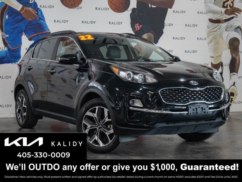 used 2022 Kia Sportage car, priced at $13,750