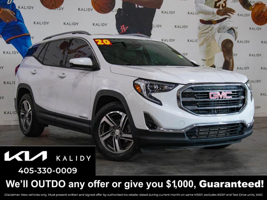 used 2020 GMC Terrain car, priced at $14,750