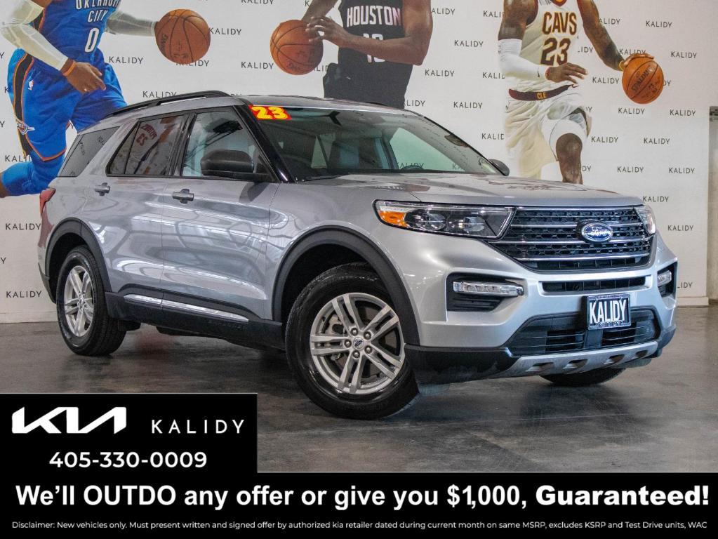 used 2023 Ford Explorer car, priced at $28,750