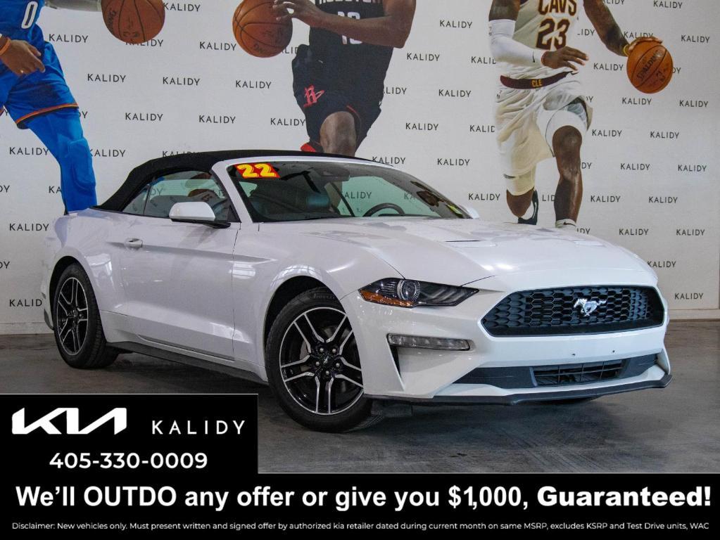 used 2022 Ford Mustang car, priced at $24,000