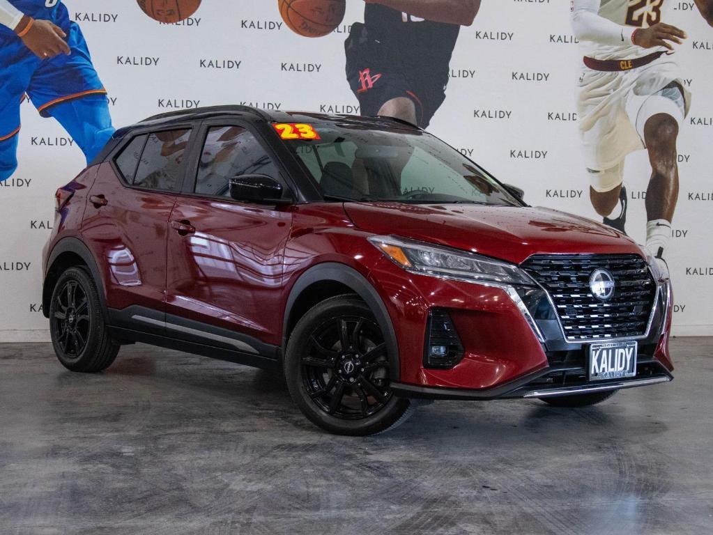 used 2023 Nissan Kicks car, priced at $21,500