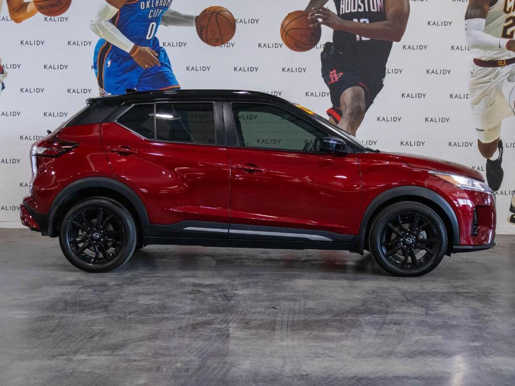 used 2023 Nissan Kicks car, priced at $21,500