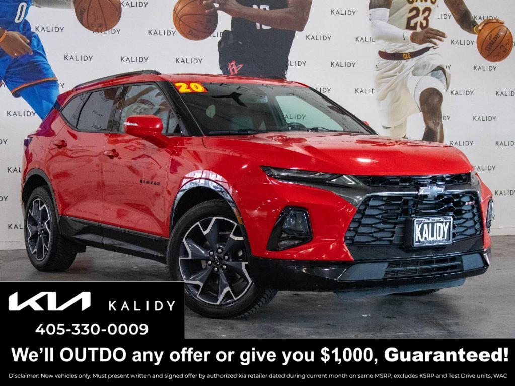 used 2020 Chevrolet Blazer car, priced at $23,250