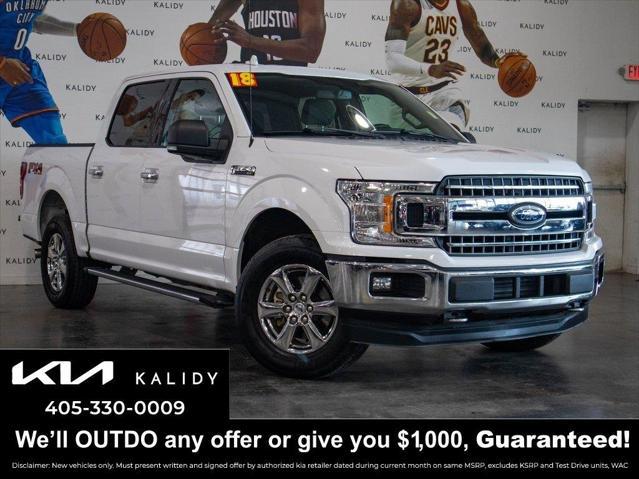 used 2018 Ford F-150 car, priced at $18,500