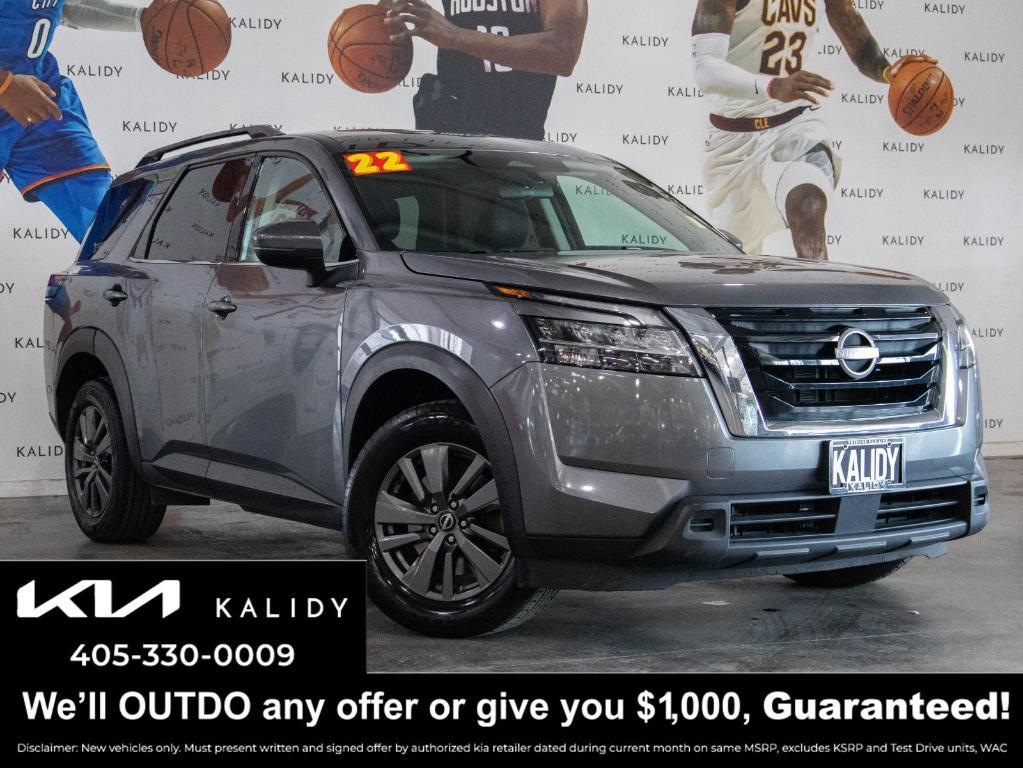 used 2022 Nissan Pathfinder car, priced at $22,000
