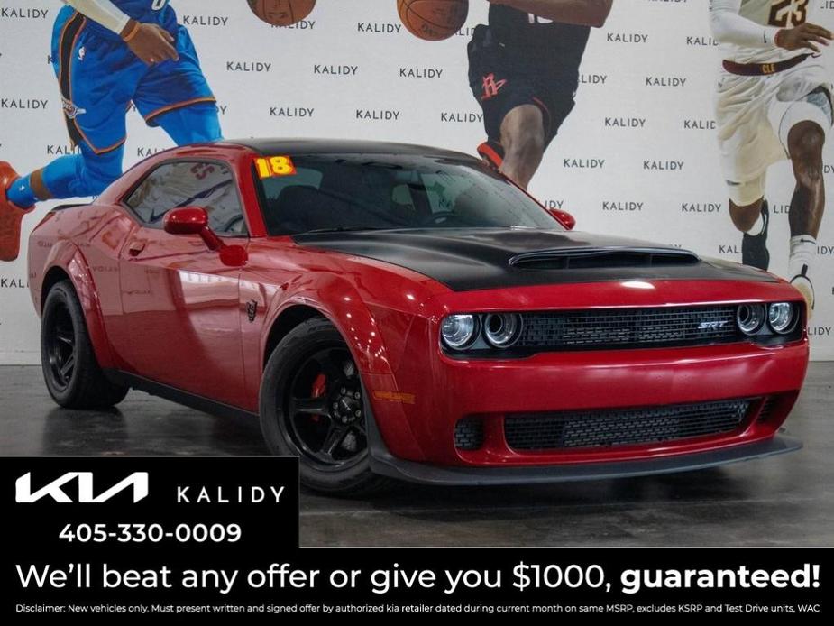 used 2018 Dodge Challenger car, priced at $112,000