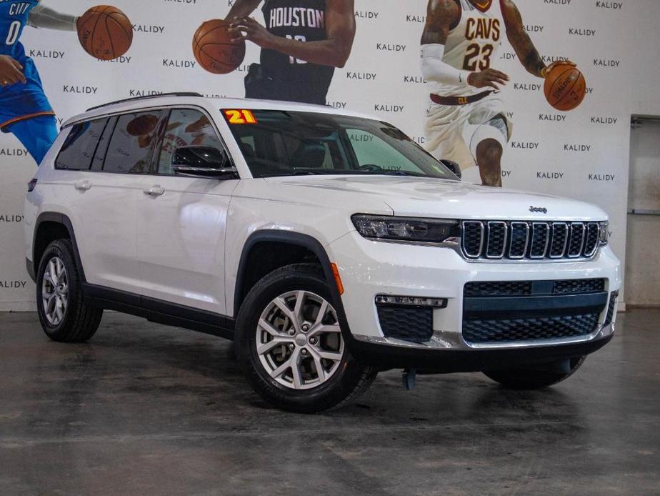 used 2021 Jeep Grand Cherokee L car, priced at $31,500