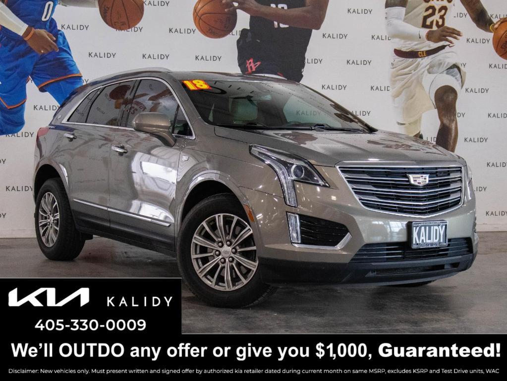 used 2018 Cadillac XT5 car, priced at $15,000