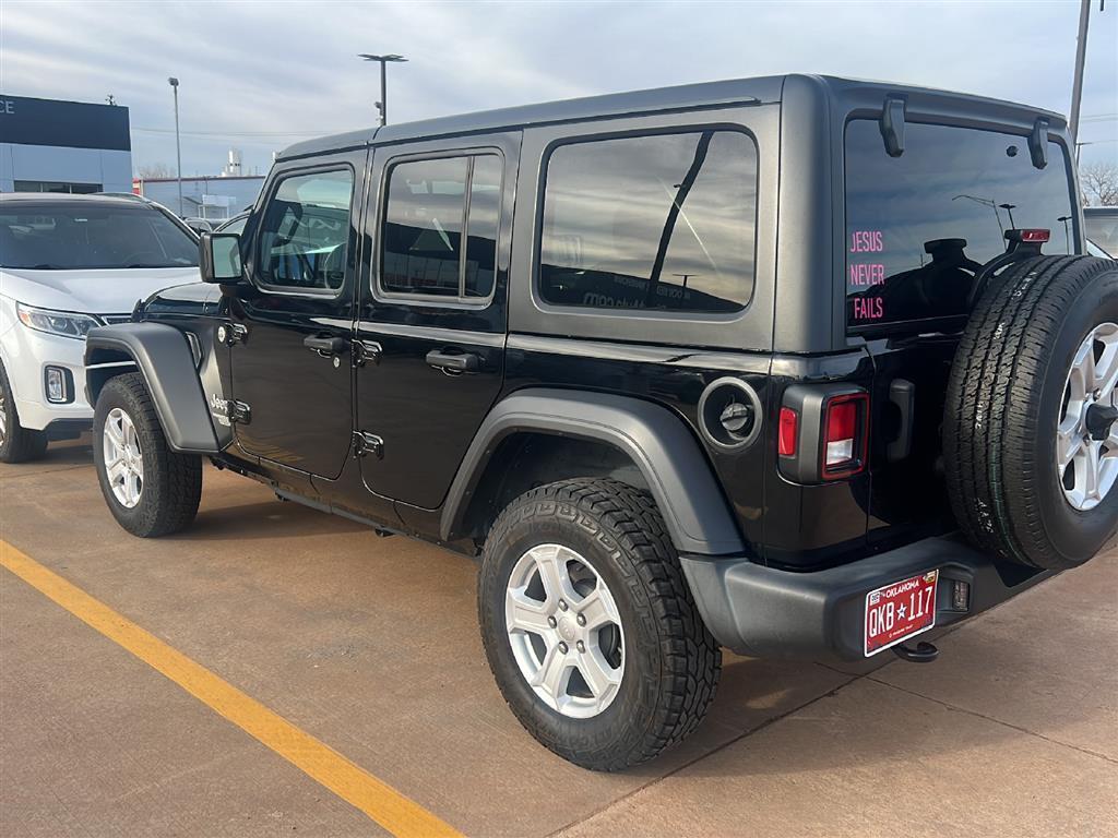 used 2021 Jeep Wrangler Unlimited car, priced at $26,000