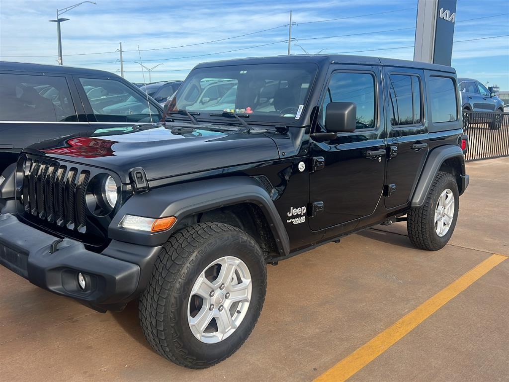 used 2021 Jeep Wrangler Unlimited car, priced at $26,000