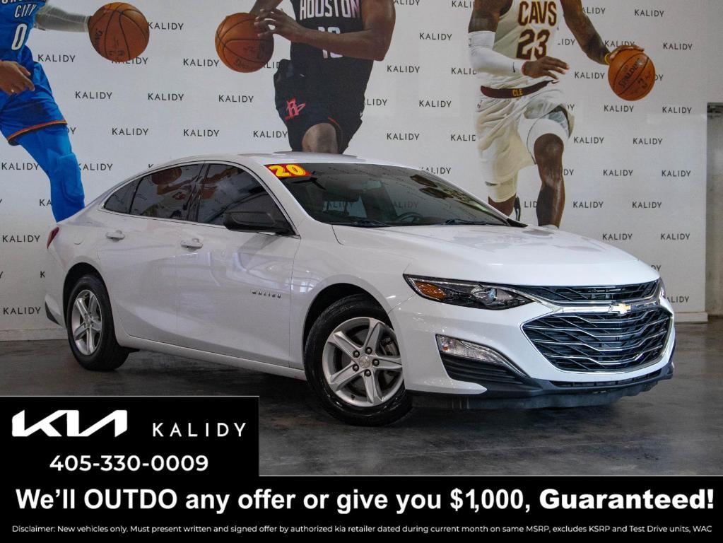used 2020 Chevrolet Malibu car, priced at $14,500
