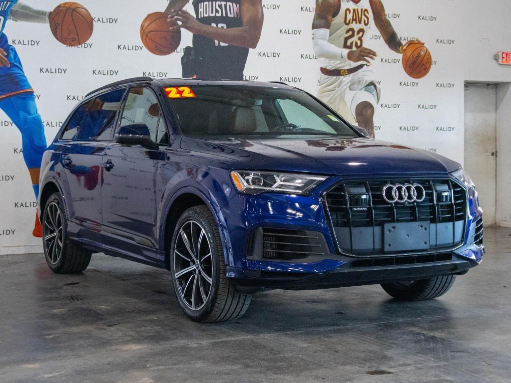 used 2022 Audi Q7 car, priced at $41,750