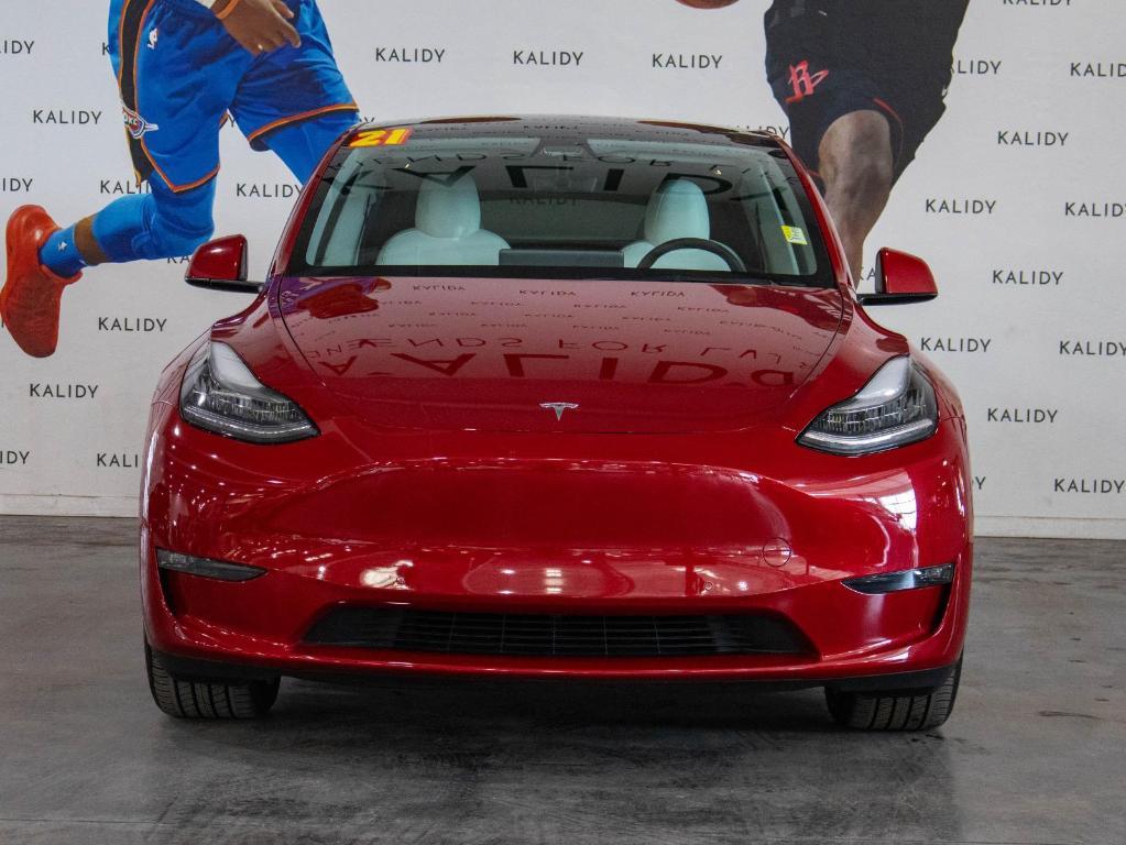 used 2021 Tesla Model Y car, priced at $28,000