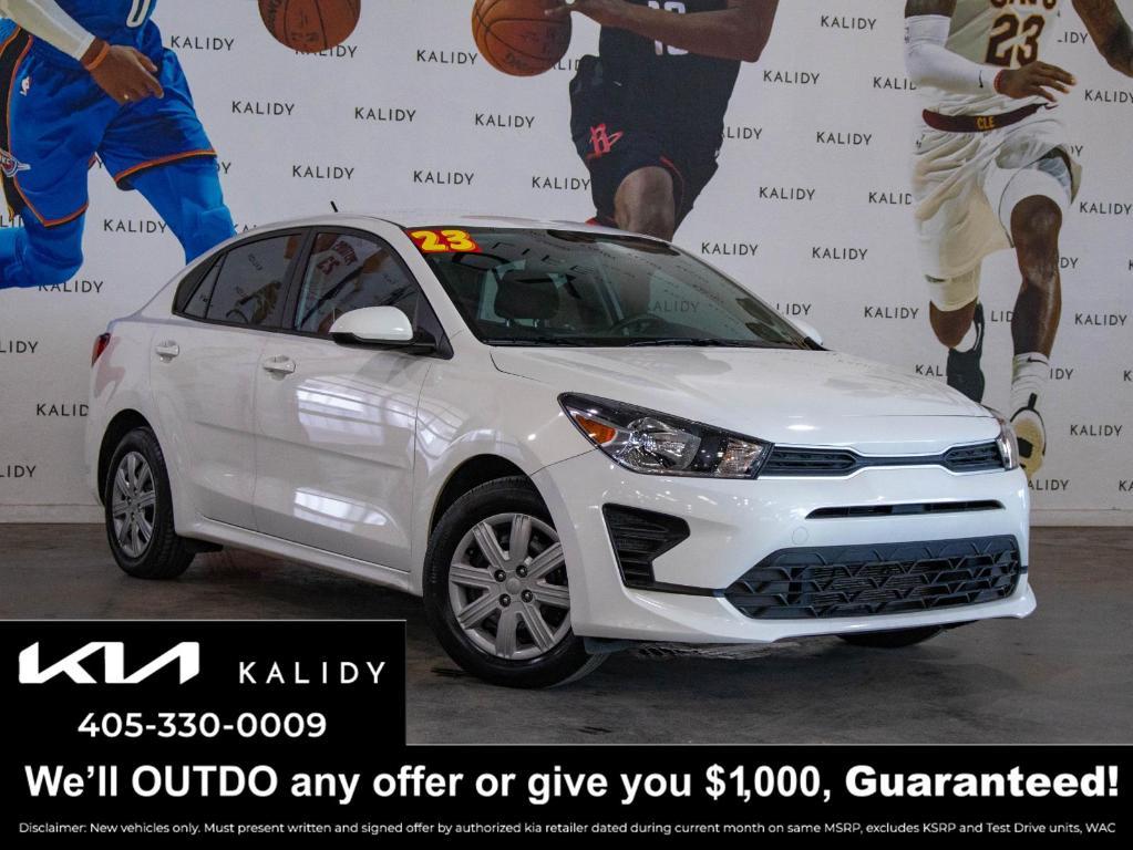 used 2023 Kia Rio car, priced at $17,500