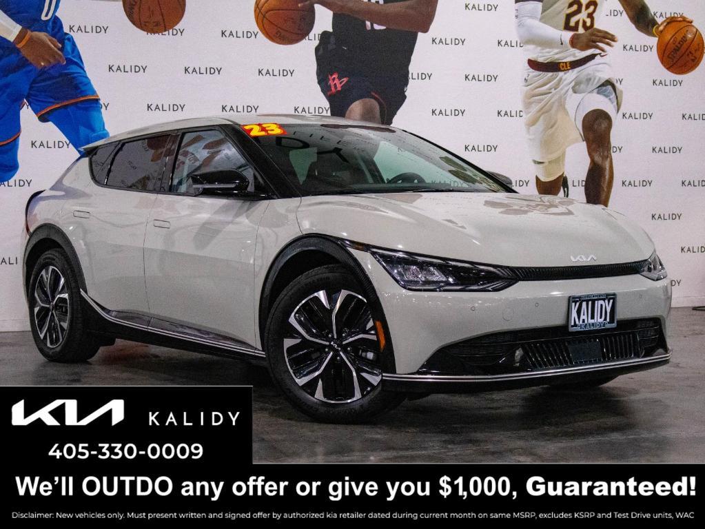 used 2023 Kia EV6 car, priced at $25,500