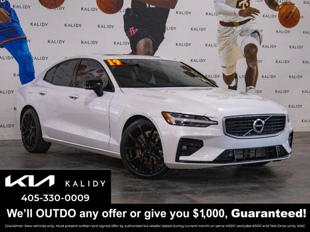 used 2019 Volvo S60 car, priced at $17,500
