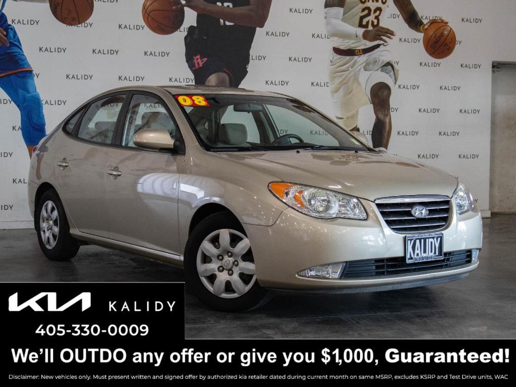 used 2008 Hyundai Elantra car, priced at $6,750