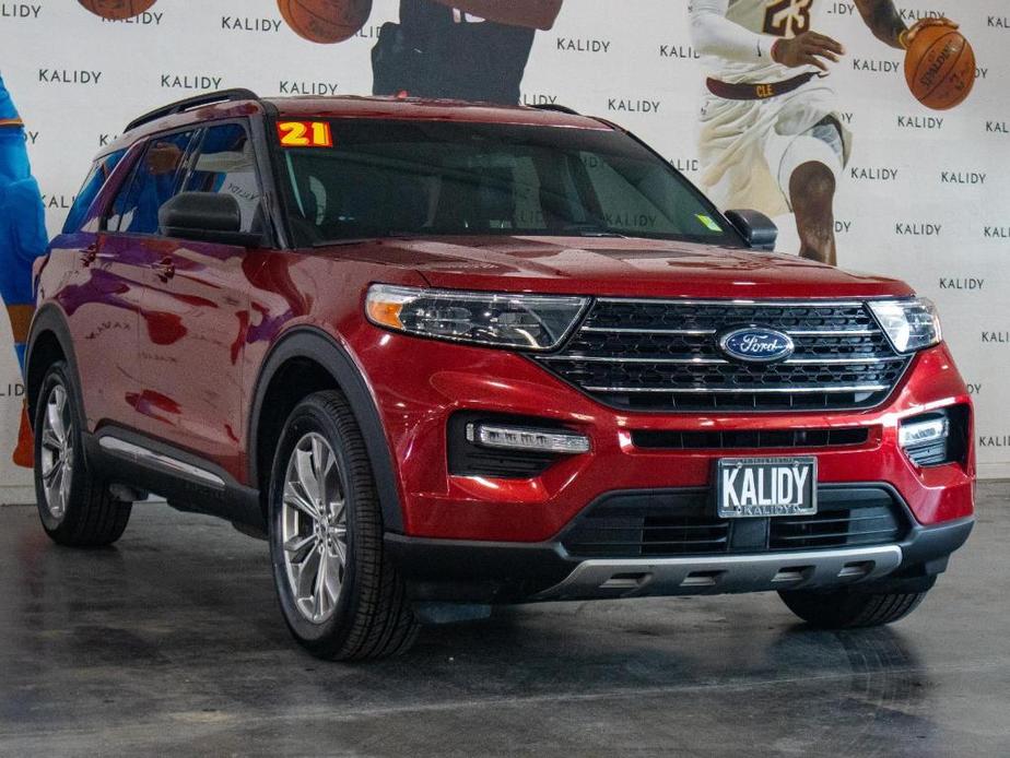 used 2021 Ford Explorer car, priced at $27,250