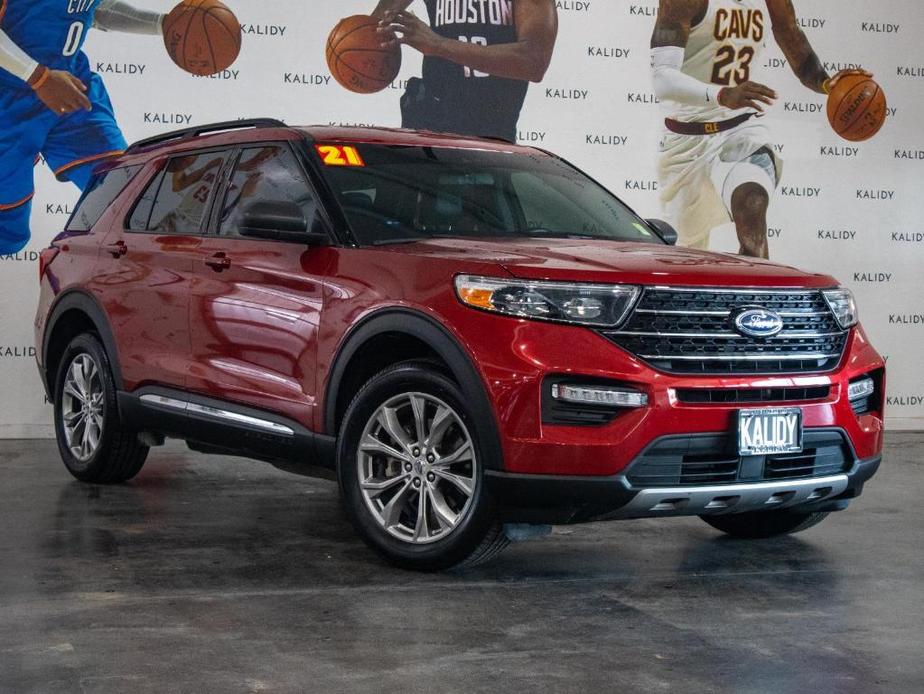 used 2021 Ford Explorer car, priced at $27,250