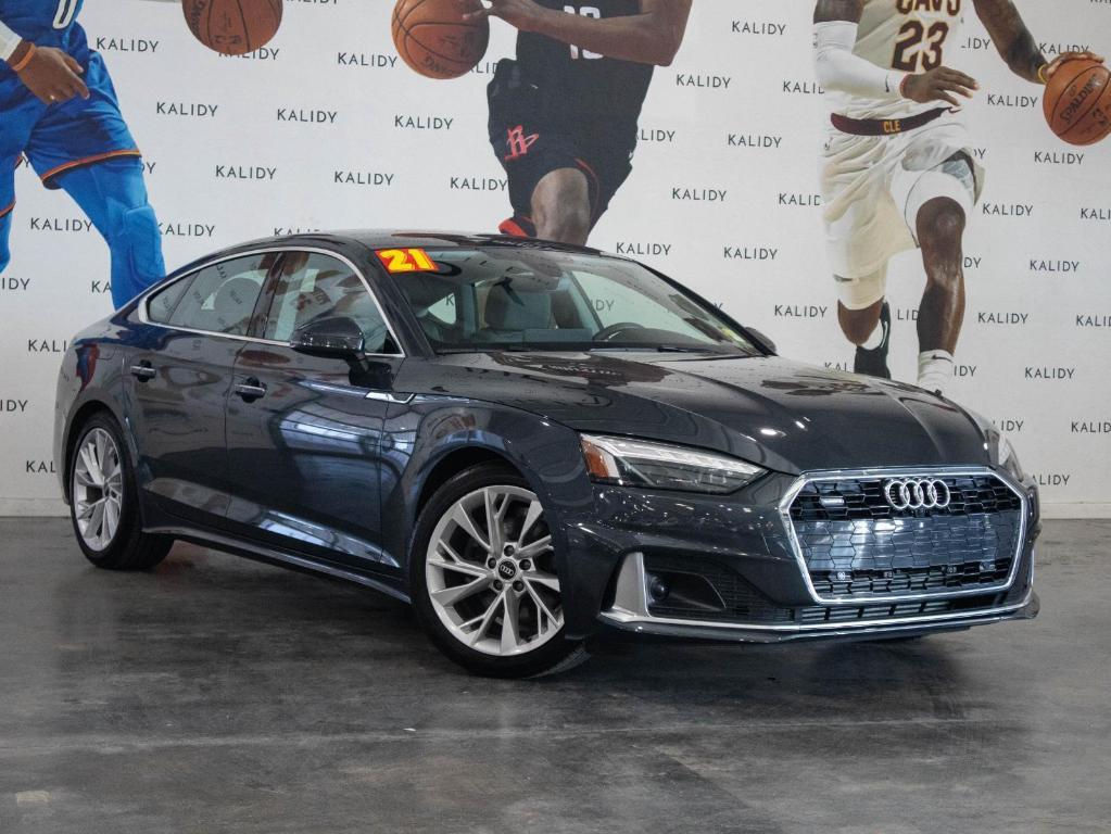 used 2021 Audi A5 car, priced at $32,000